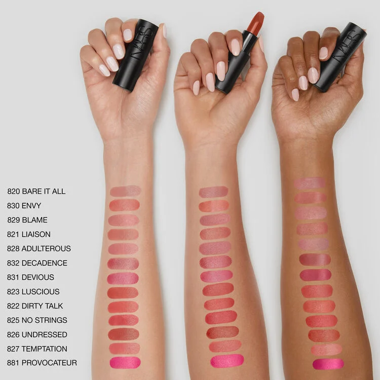 NARS_FA24_ExplicitLipstick_PDPCrop_ArmSwatch_36Shades_Pink_GLBL_2000x2000
